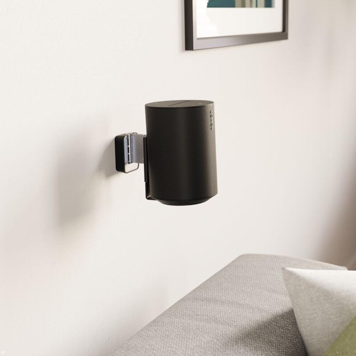 Vogels SWM 4111B Lautsprecher Wandhalterung für Sonos Era 100, schwarz, Wohnbereich