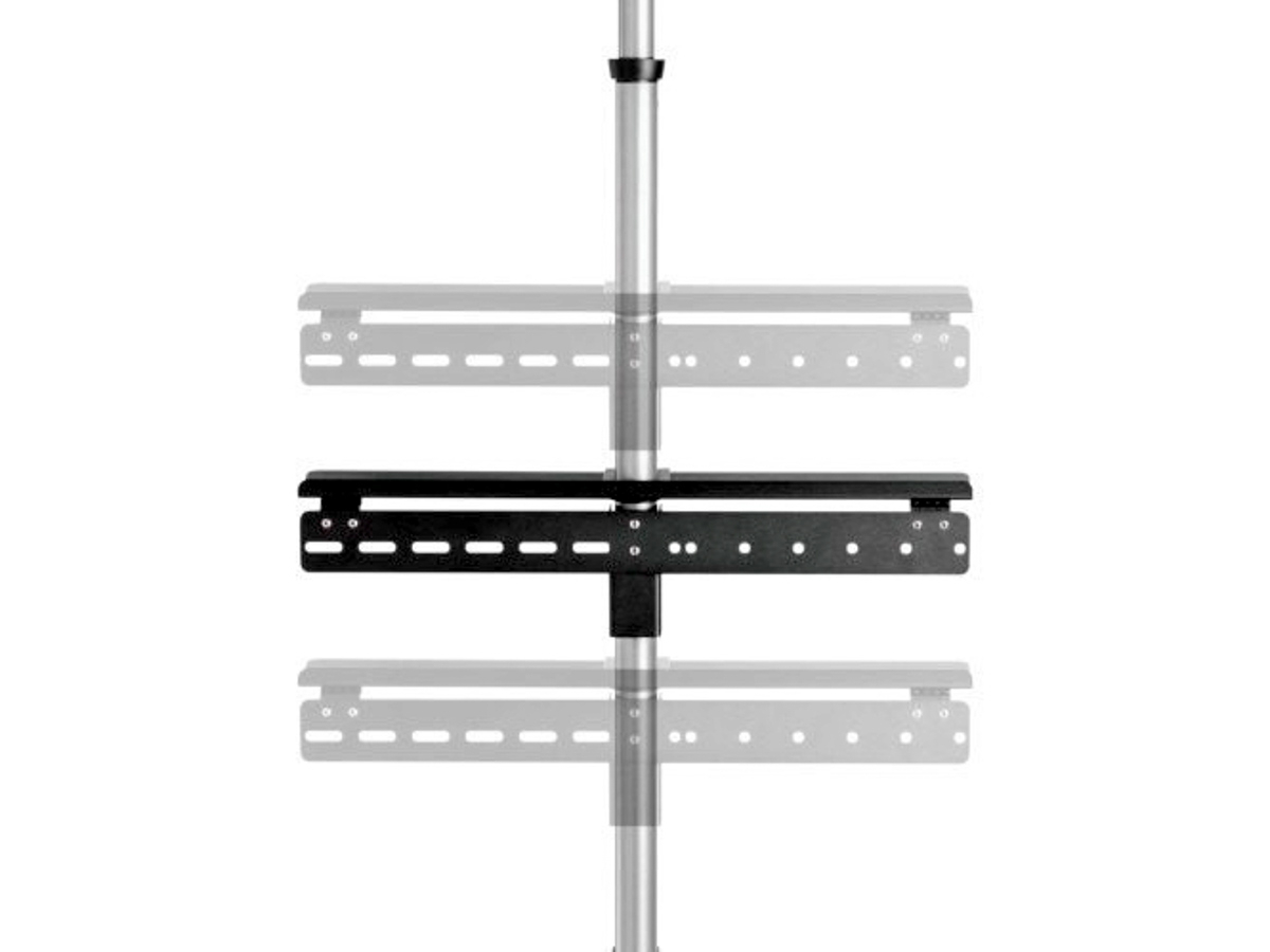 MonLines MDH009 TV Boden- Deckenhalterung 37-70Zoll höhenverstellbare Monitorhalterung