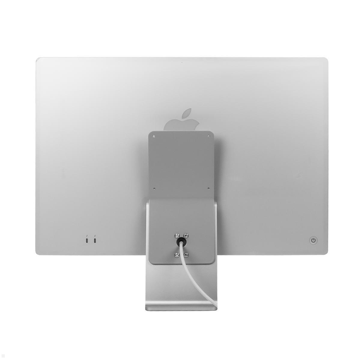 MonLines V089 VESA Adapter für Apple iMac 24 Zoll mit Standfuß, Anwendungsbeispiel