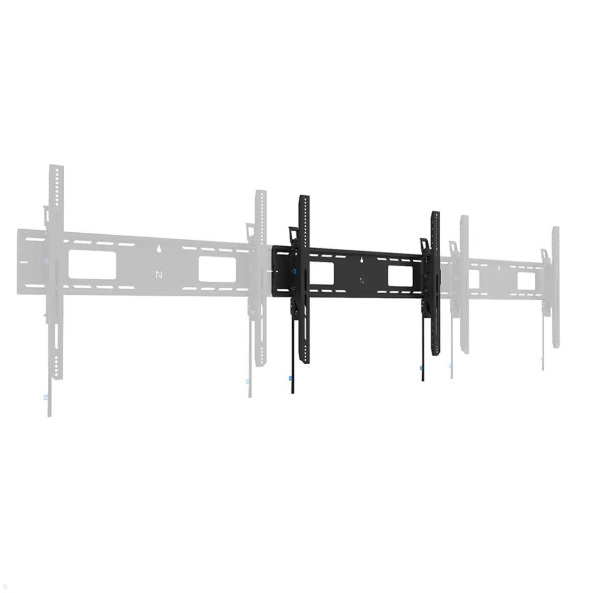 Neomounts Level WL35-750BL18 neigbarer Schwerlast TV Wandhalter 43 - 98 Zoll, 125 kg, Erweiterbar