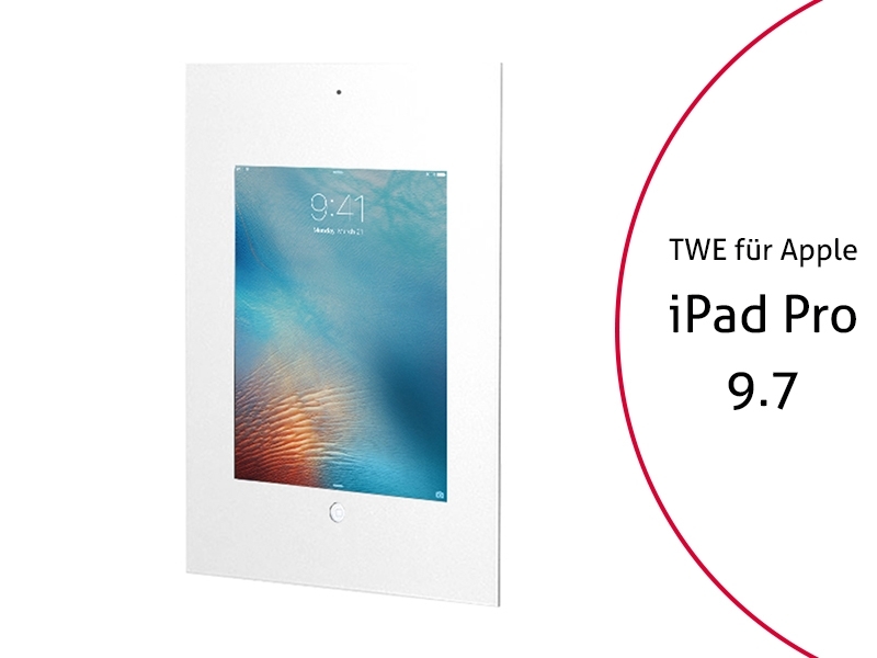 TabLines TWE024W Tablet Wandeinbau Apple iPad Pro 9.7, DS, HB