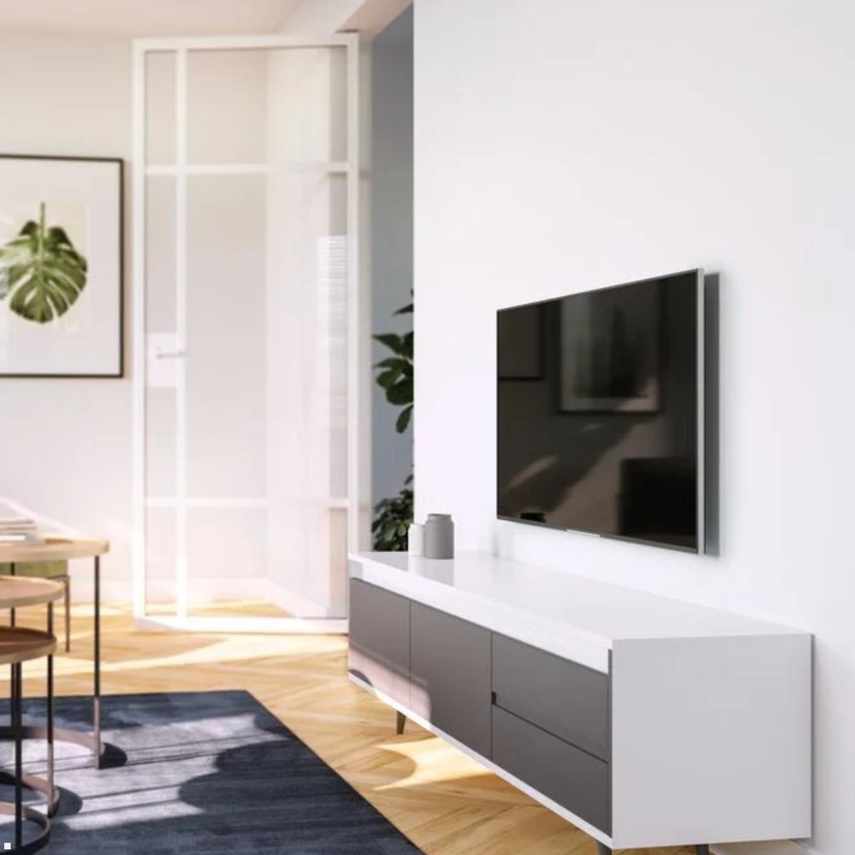 Vogels COMFORT TVM 3205 flache TV Wandhalterung 19 - 50 Zoll, schwarz Anwendung Wohnzimmer