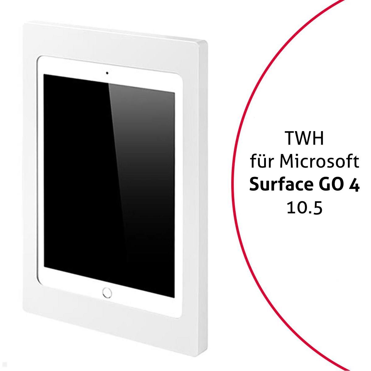 TabLines TWH056W Wandhalterung Microsoft Surface Go 4, weiß