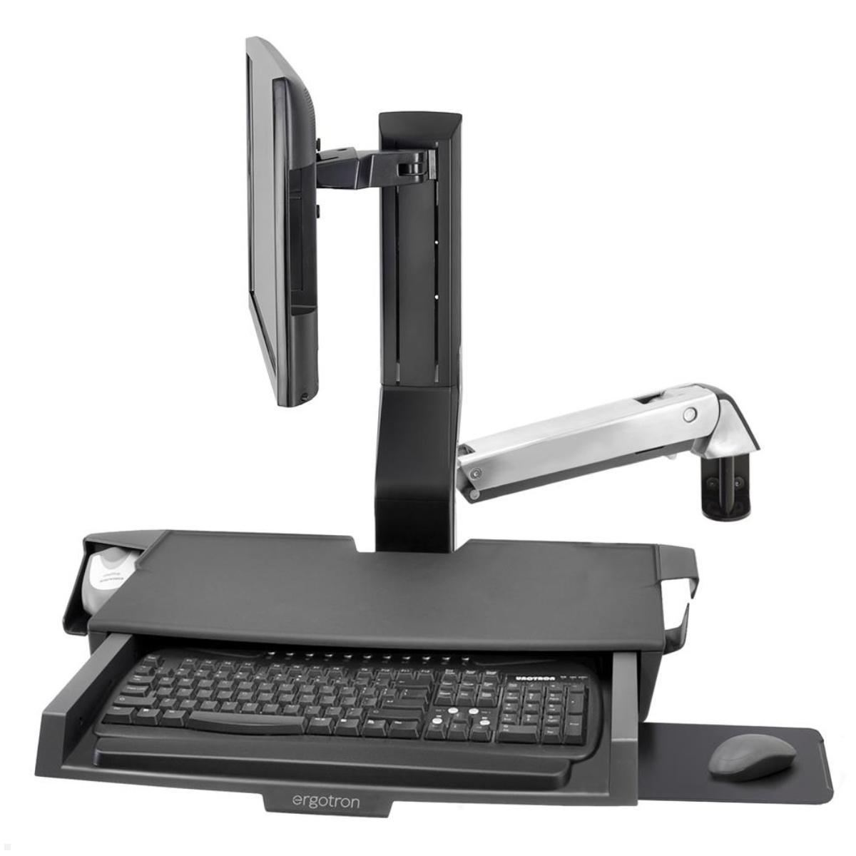 Ergotron StyleView Combo Arm Wandhalterung für Monitor, Tastatur (45-583-026), schwenkbar