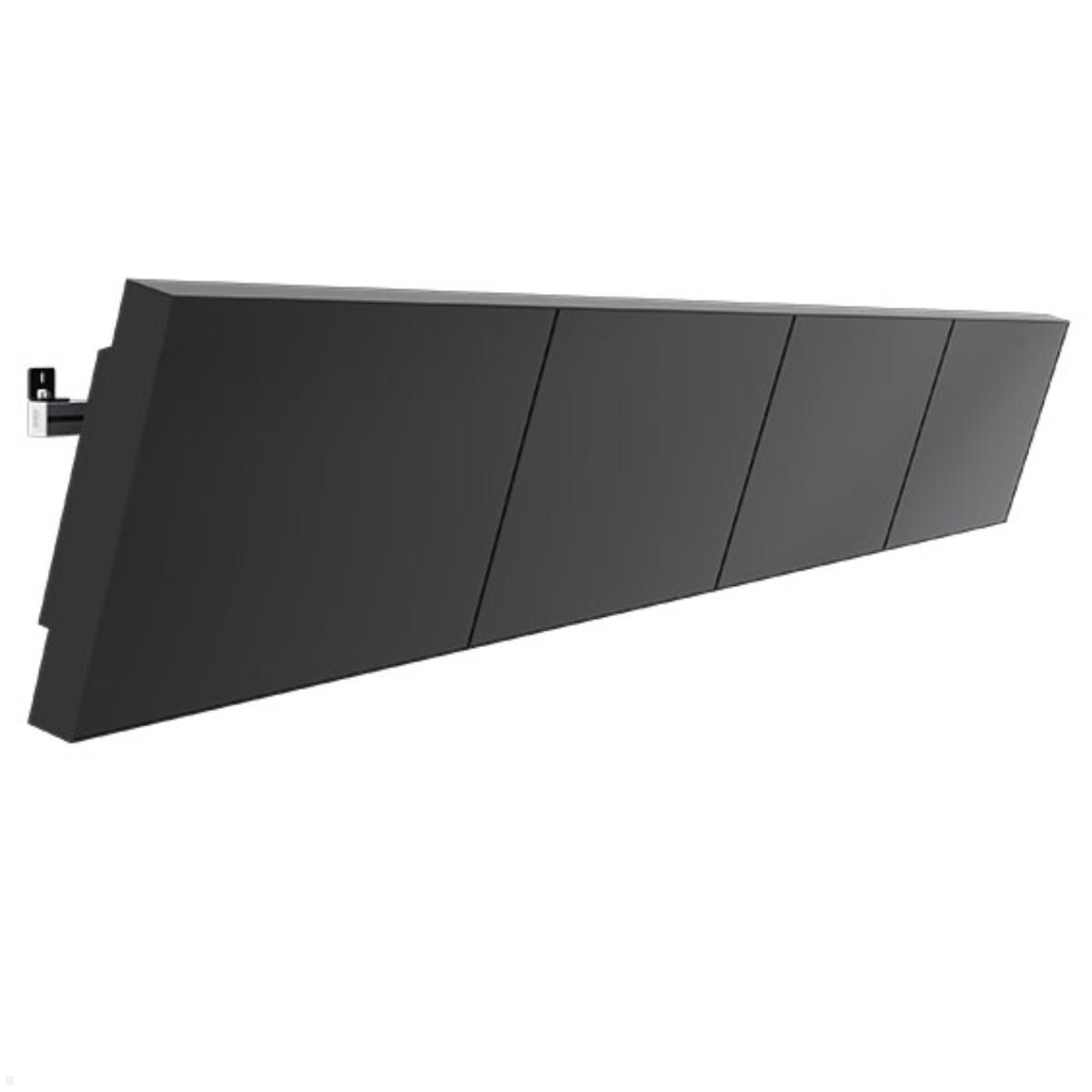 SMS Multi Display Wall Wandhalterung mit Neigung (PW020001), mit Monitoren