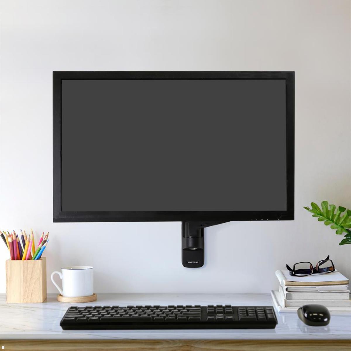 Ergotron MXV Monitor Wandhalterung bis 34 Zoll, schwarz (45-505-224), Anwendungsbeispiel