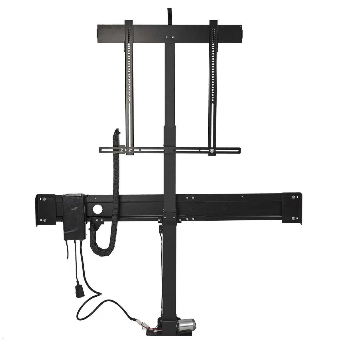 MonLines MLS027B Einbau TV Lift bis 65 Zoll, 970 mm Hub, ausgefahren