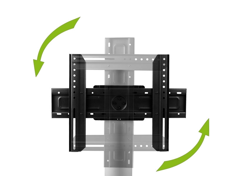 MonLines MVP001B VESA Halter mit Pivot-Funktion für SMS FH Standfuß verwendbar im Hoch- und Querformat