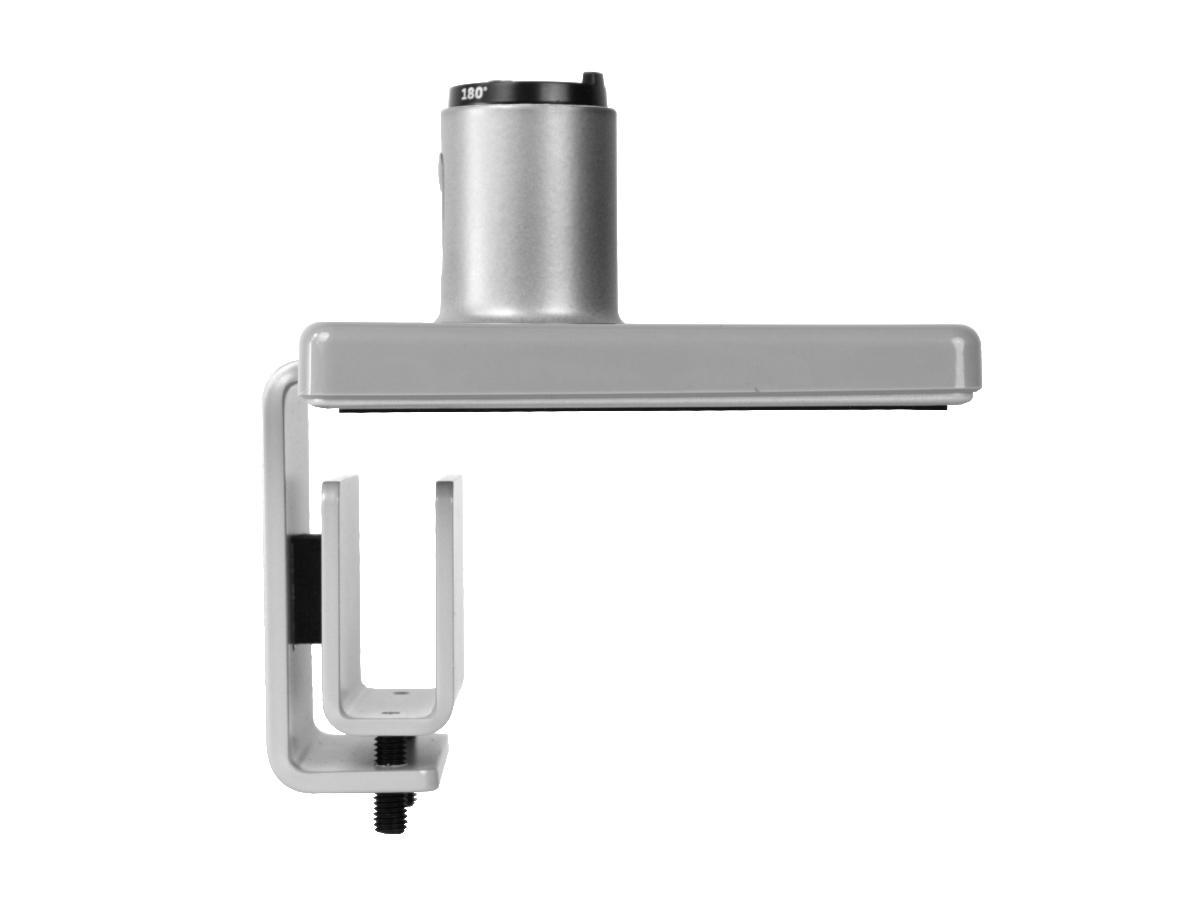 Humanscale M8.1 Monitorhalter USM Tische schräg, silber Klemme