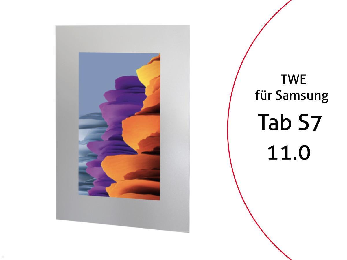 Samsung Galaxy Tab S7 11.0 Tablet Wand Halterung, silber