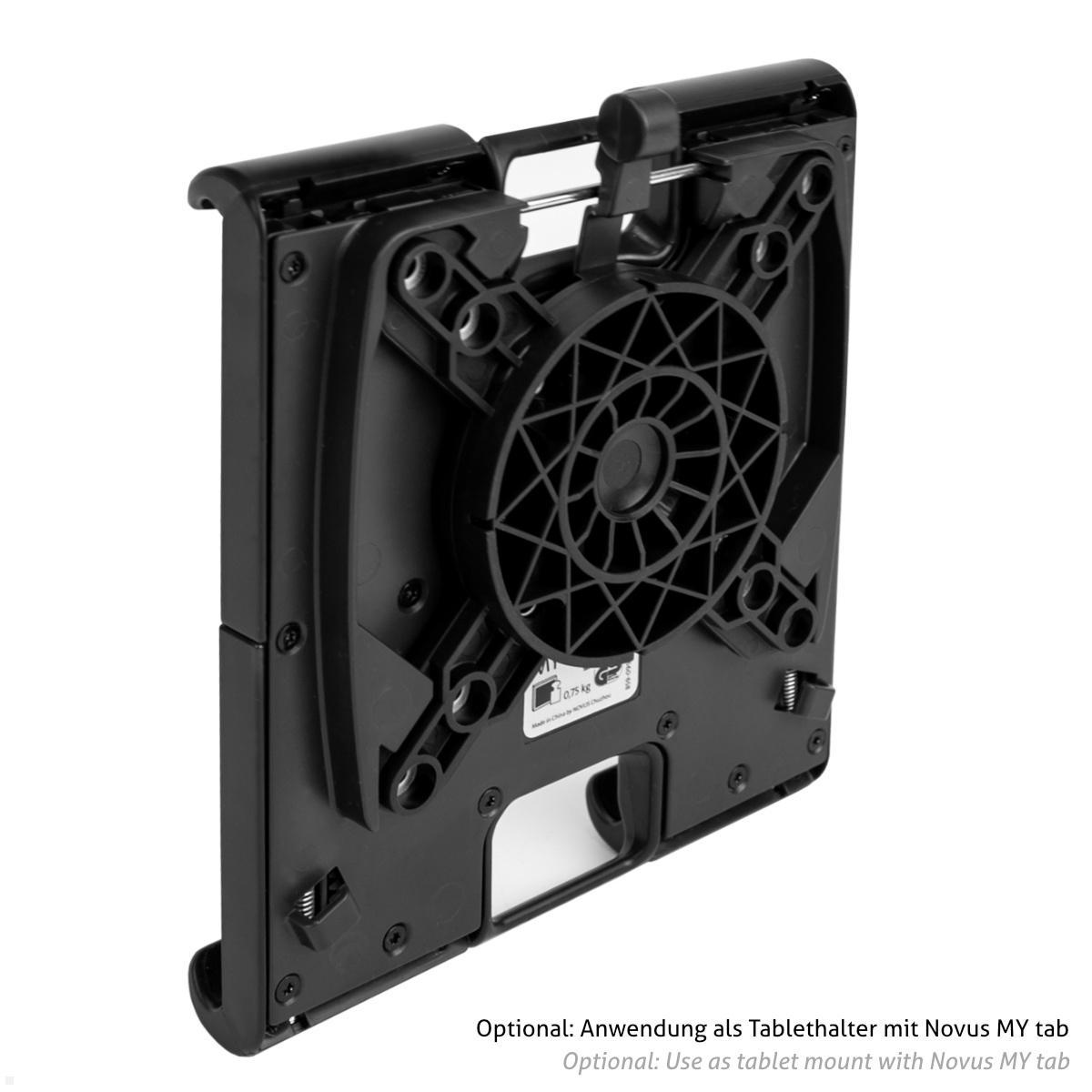 Novus Zubehör Kugelhalter-Servo Adapterplatte, anthrazit (809-0495) als Tablethalterung