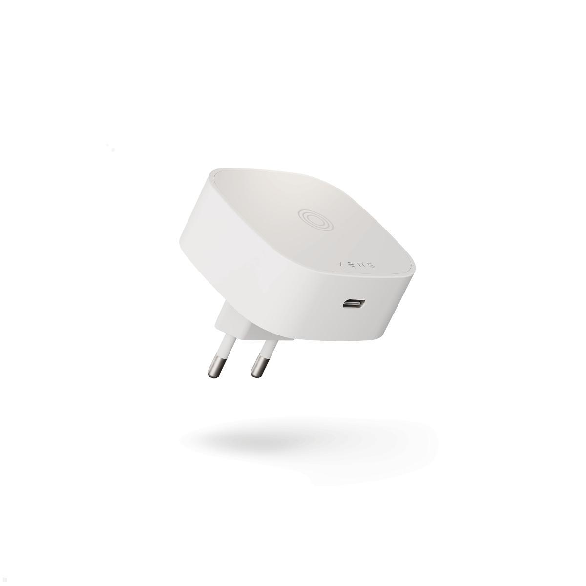 Zens ZESC18W/00 Wireless Charging Stecker, weiß