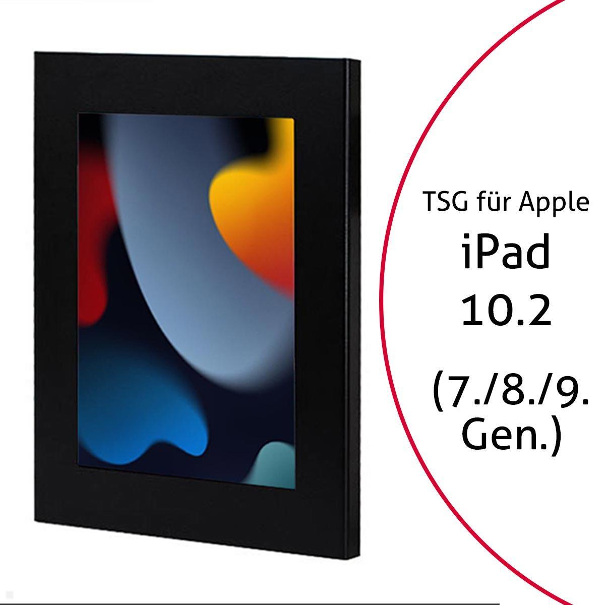 TabLines TSG069B Tablet Schutzgehäuse für Apple iPad 10.2 (7./8./9. Gen.), schwarz