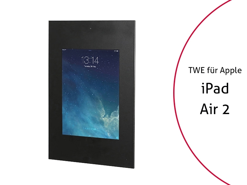 TabLines TWE055B Tablet Wandeinbau für Apple iPad Air 2 DS