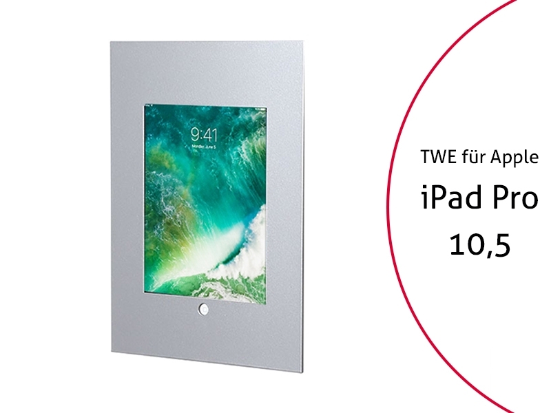 TabLines TWE058S Tablet Wandeinbau für Apple iPad Pro 10,5Zoll