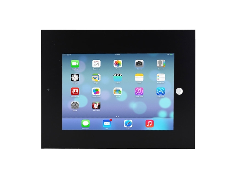 TabLines TWE043B Tablet Wandeinbau für Apple iPad Pro 12.9 HB DS, schwarz quer