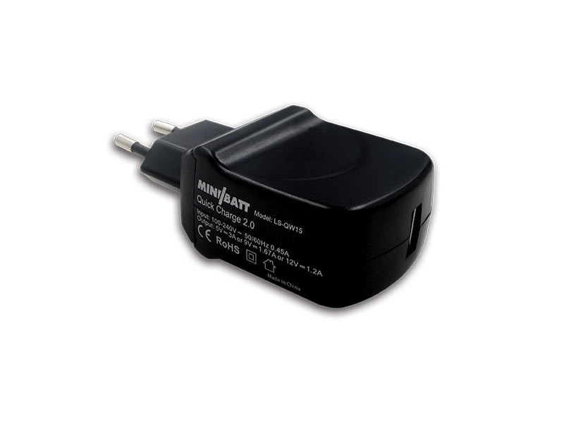 miniBatt MB-ADP 1 USB Quick Charge Netzteil