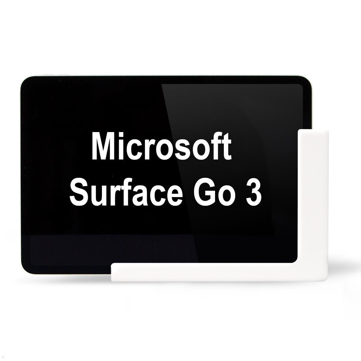 TabLines TWP023W Wandhalterung für Microsoft Surface Go 3, weiß