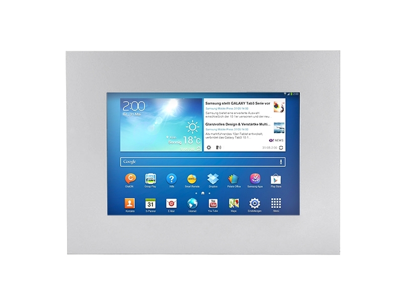 TabLines TWE001S Tablet Wandeinbau für Samsung Tab 3 10.1