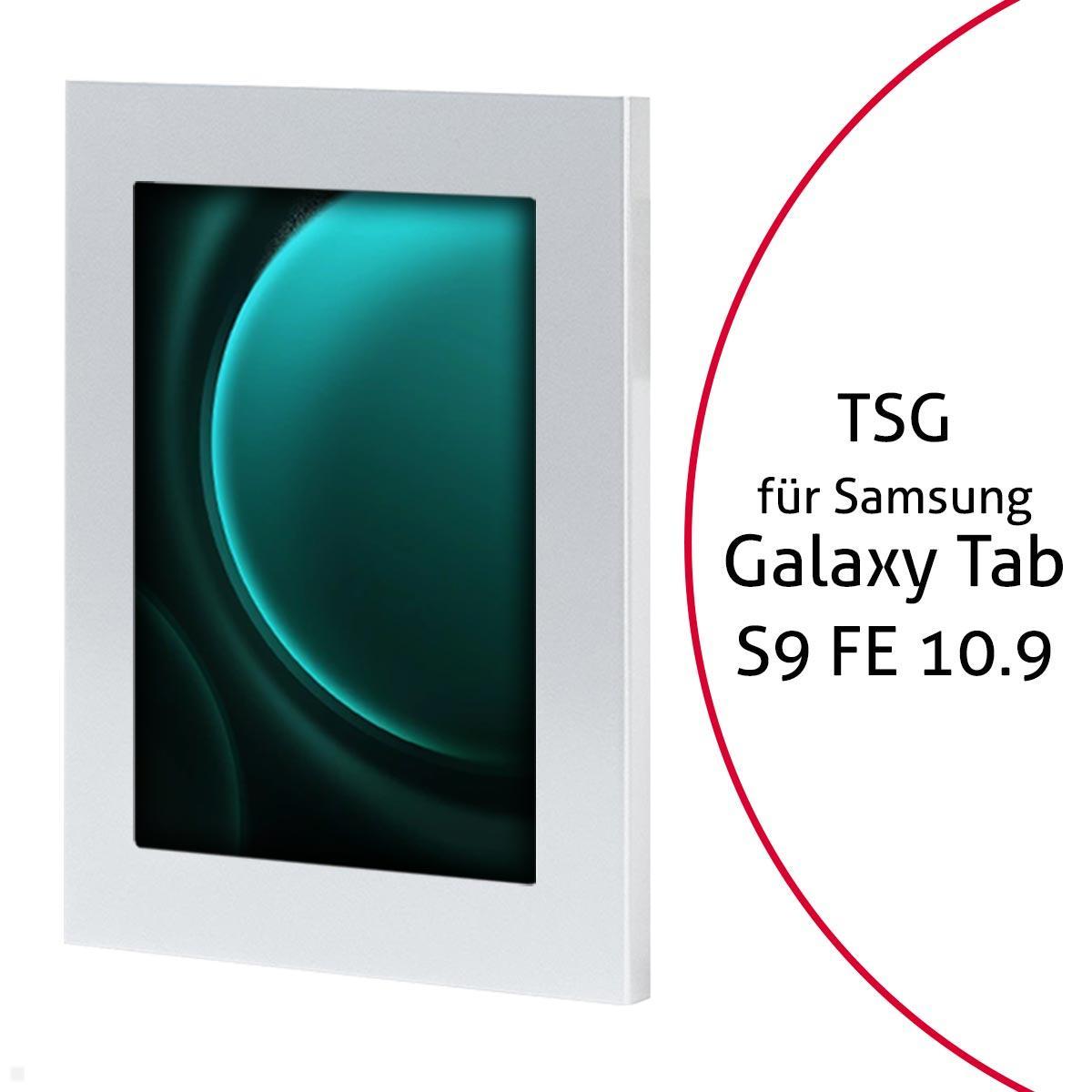 TabLines TSG096S Tablet Schutzgehäuse für Samsung Tab S9 FE 10.9, silber