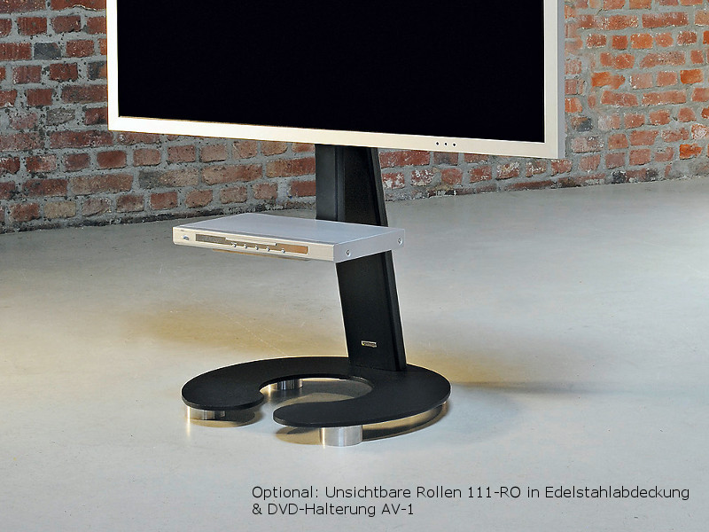 Wissmann TV Standfuß omega art111-R-0B schwarz Optionen