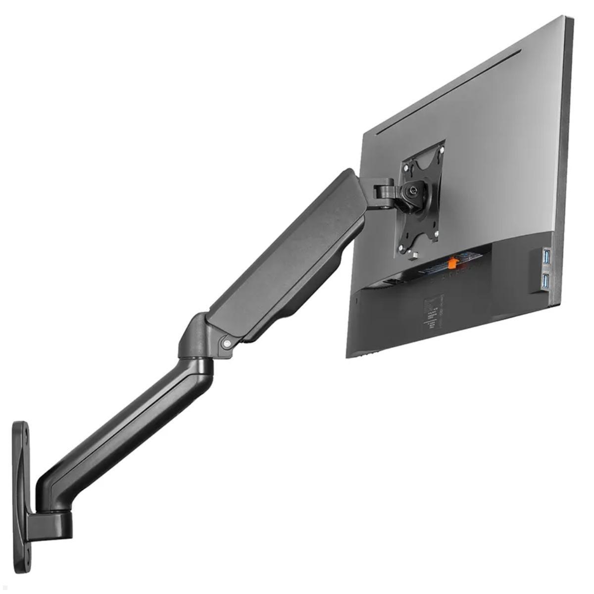 Neomounts WL70-450BL11 schwenkbare Monitor Wandhalterung 17-32 Zoll, Display Rückseite