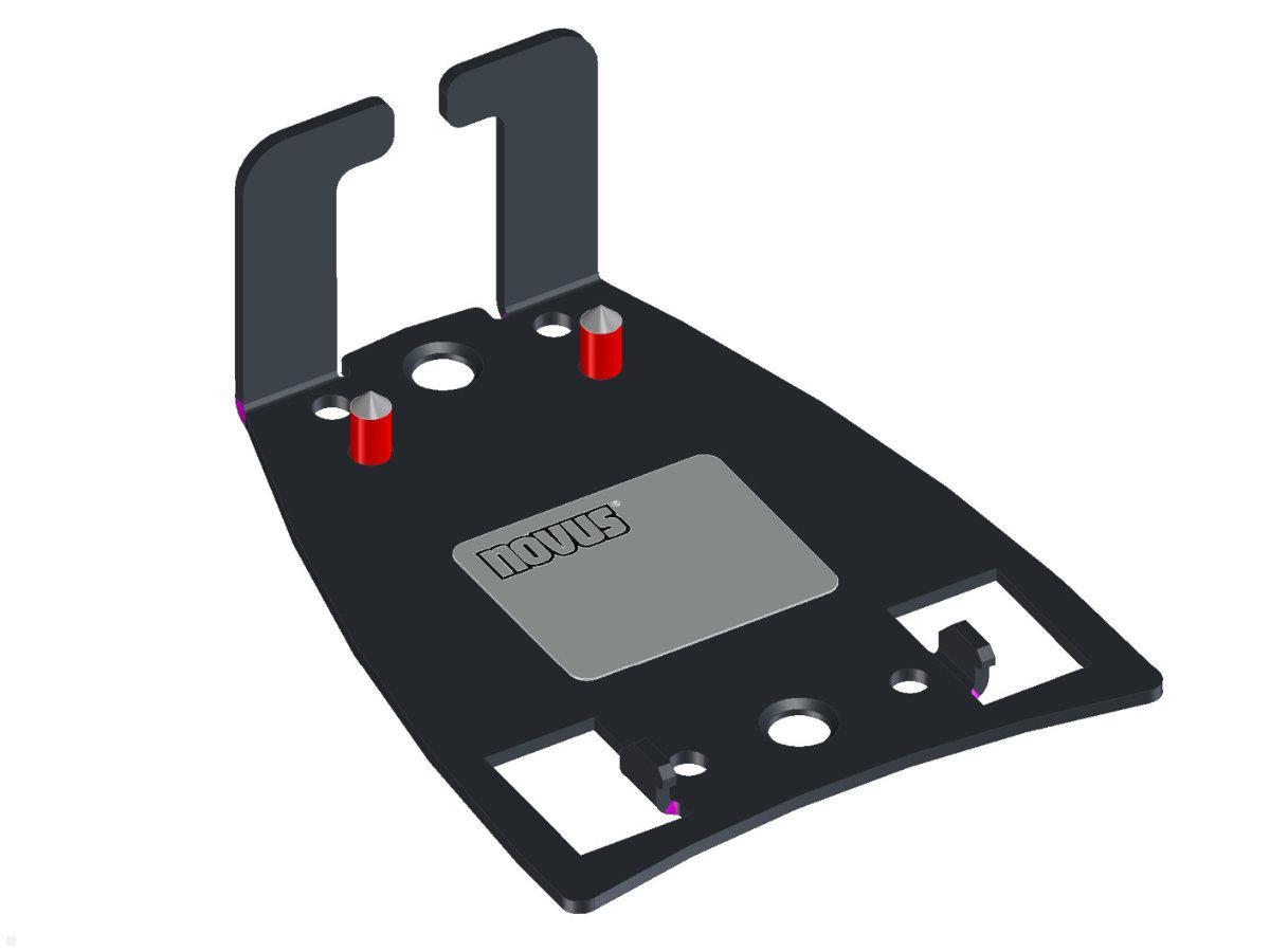 Novus POS base connect 100 mit Scanner Halterung für Magellan 1100i, Befestigungsplatte