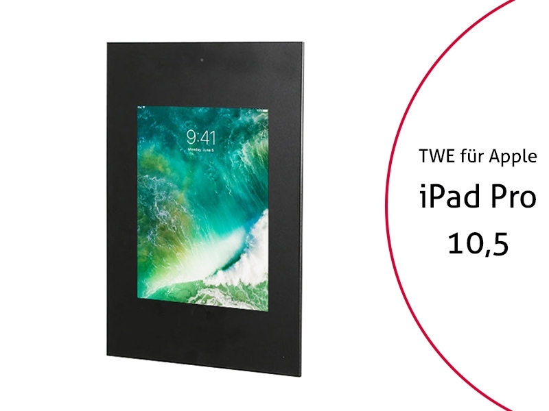 TabLines TWE059B Tablet Wandeinbau für Apple iPad Pro 10,5Zoll