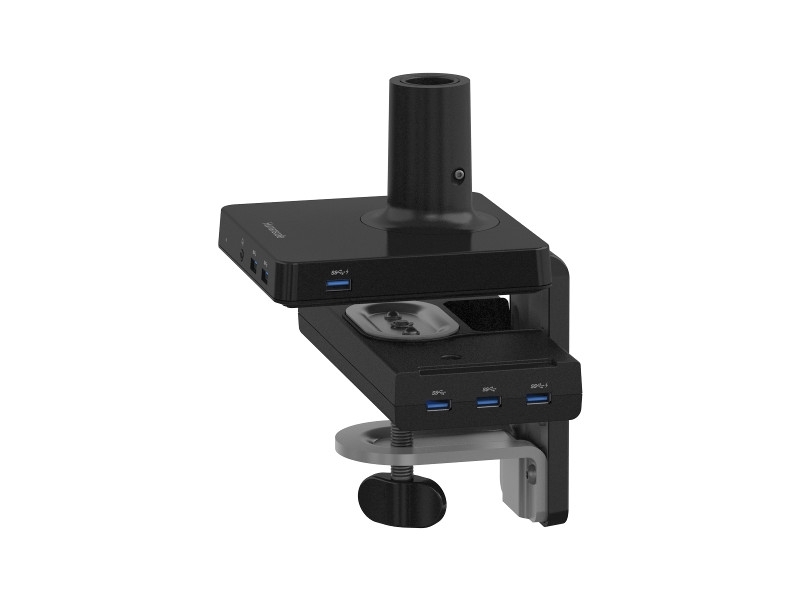 Humanscale M/Connect Dockingstation Tischklemme für M/Flex, schwarz