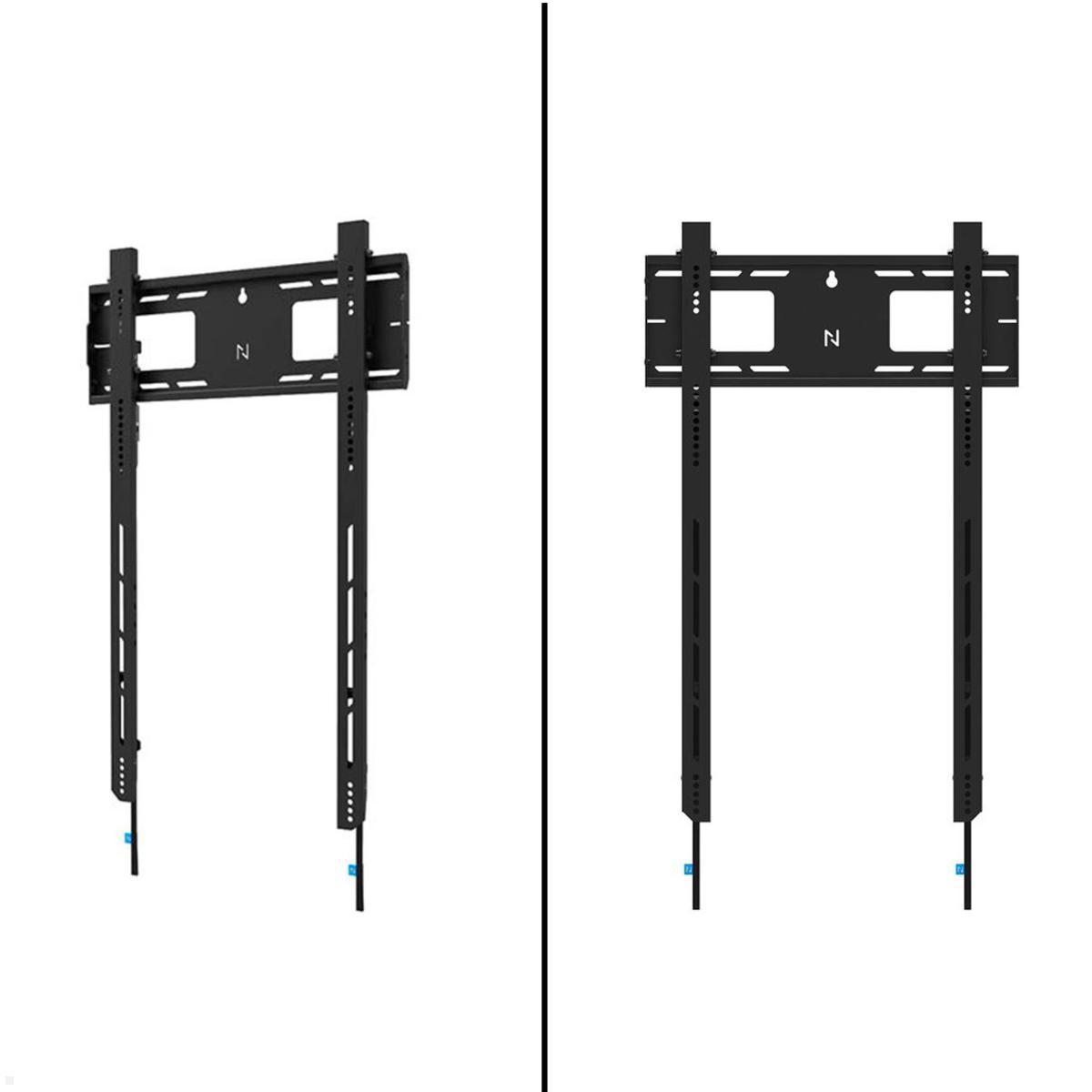 Neomounts Level WL30-750BL18P flacher Schwerlast TV Wandhalter 50 - 98 Zoll, Hochformat, 100 kg