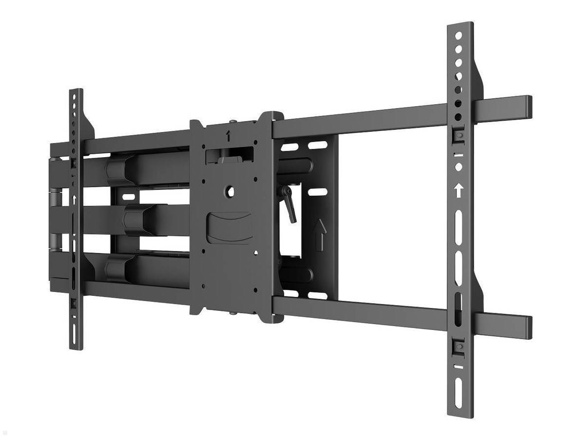 MonLines MWH016B schwenkbare TV Wandhalterung 1000mm bis 75 Zoll für großformatige Bildschirme