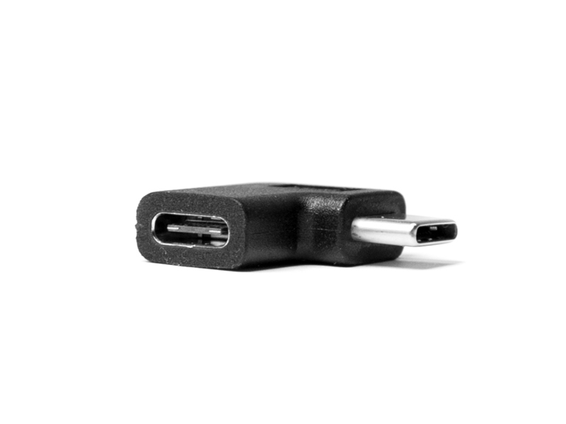 TabLines Winkeladapter USB C Adapter 90 Grad gewinkelt