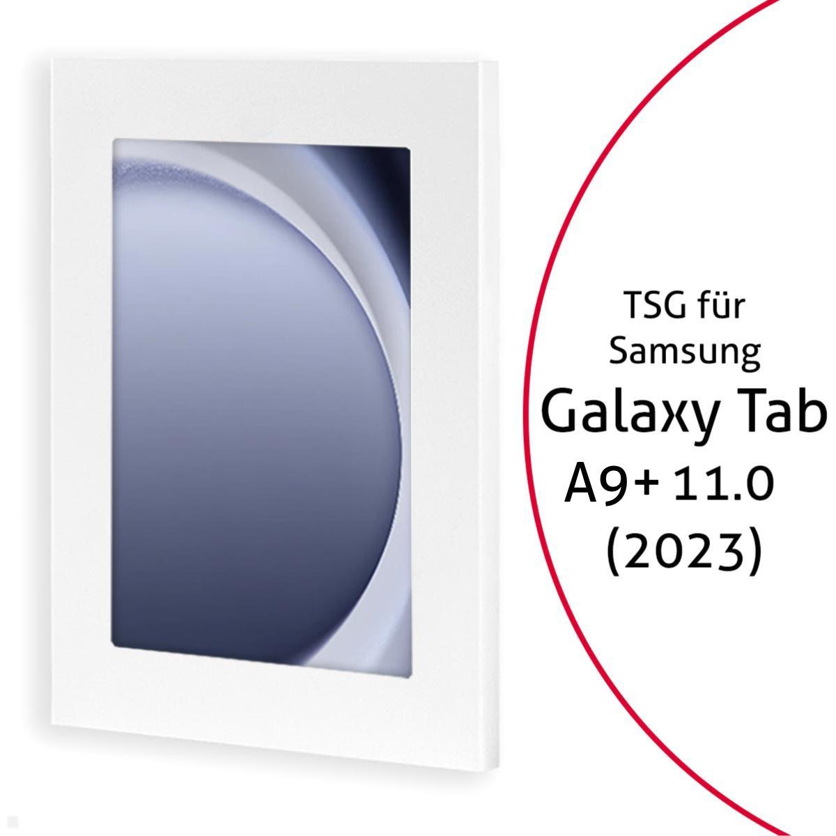 TabLines TSG100W Tablet Schutzgehäuse für Samsung Tab A9+ 11.0, weiß