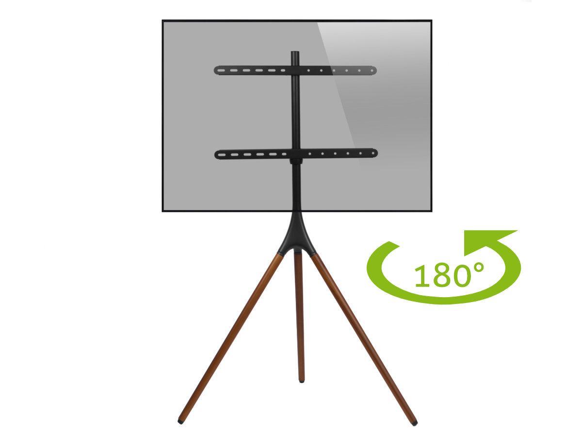 MonLines MBS004 TV Ständer 45-65 Zoll, Holz Walnuss