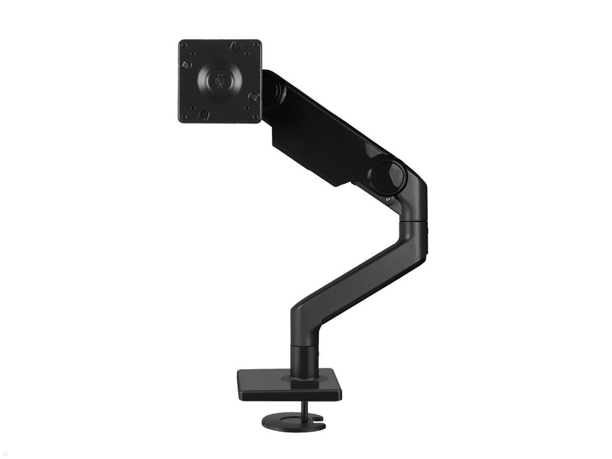 Humanscale M8.1 Monitor Tischhalter Durchschraub, schwarz, schräg