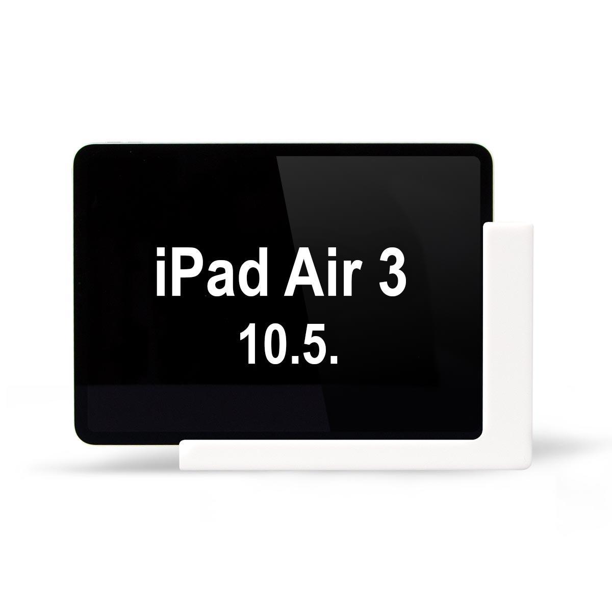 TabLines TWP015W Wandhalterung für Apple iPad Air 3 10.5 (2019), weiß