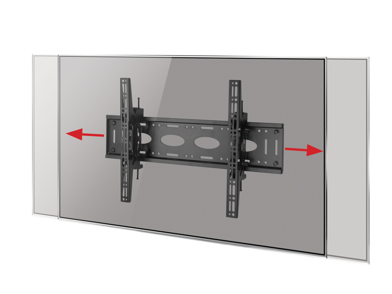 B-Tech BT8432 TV Wandhalterung neigbar 49"-80" Ausrichtung