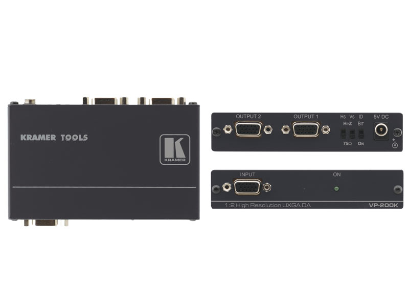 Kramer VP-200K 1:2 VGA XGA UXGA Distribution Amplifier