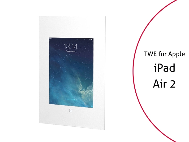 TabLines TWE054W Tablet Wandeinbau für Apple iPad Air 2 HB