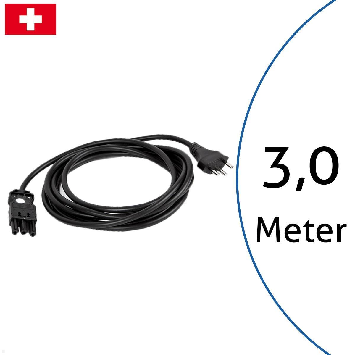 Bachmann Gerätezuleitung Kabel CH Schweiz GST18 3m (375.017)