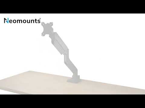 Neomounts NEXT core DS70PLUS-450BL1 Curved ultra-wide monitor desk mount up to 49 inches, black