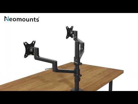 Neomounts DS20-425BL2 monitor/laptop desk mount, black