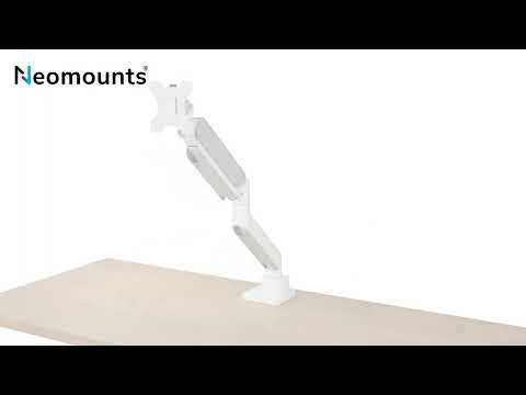 Neomounts NEXT core DS70PLUS-450WH1 Curved ultra-wide monitor desk mount up to 49 inches, white