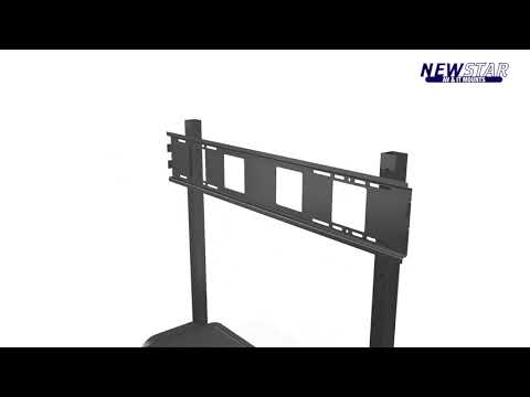 Neomounts NS-M4000BLACK Monitor Stand with Castors & Shelves up to 105 Inch