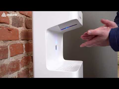 Edbak ProClean 1 automatic hand sanitizer dispenser stand, white