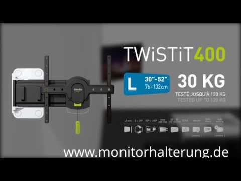 Erard TWiSTiT 400 - tilt and swivel wall mount for SLIM screens