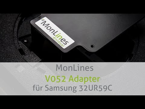 MonLines V052 VESA Adapter for Samsung 32UR59C