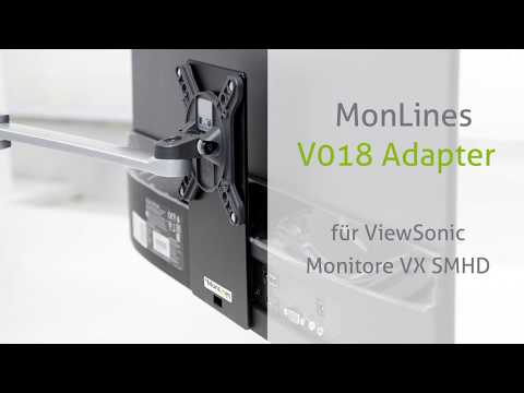 MonLines V018B VESA Adapter für ViewSonic Monitore