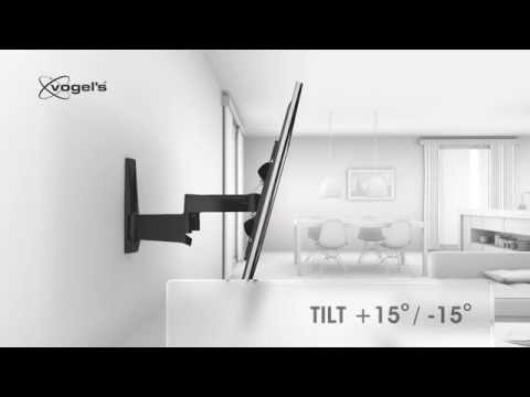 Vogels WALL 2225 swivel TV wall mount, white