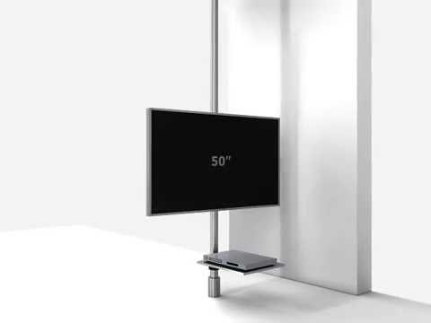 Wissmann TV floor-ceiling mount post art 129-1